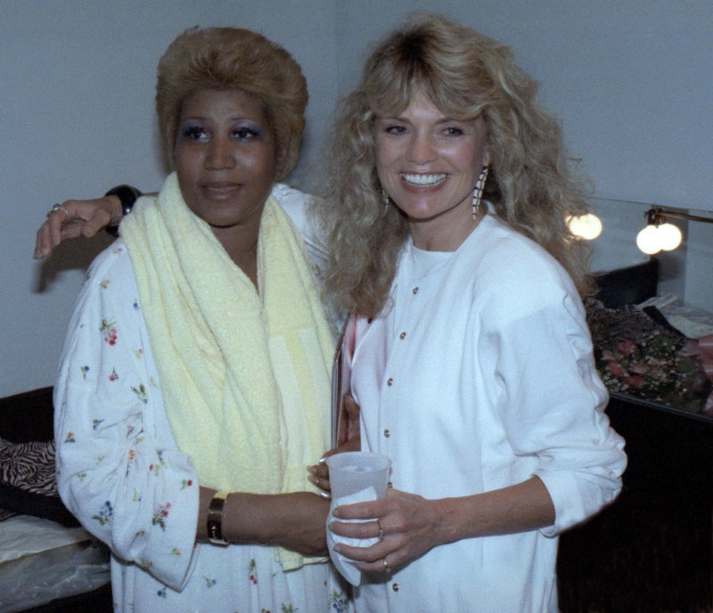 Backstage w Dyan Cannon  
