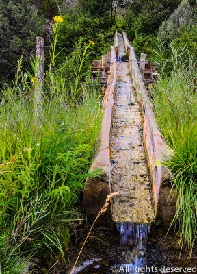 Old Wooden Aquaduct