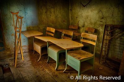 Abandoned School Room