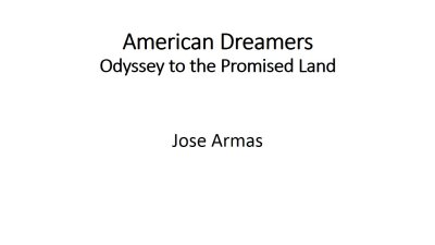 00 American Dreamers Title Slide