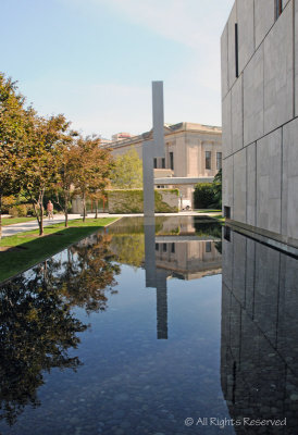Barnes Museum Reflection Pool