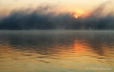 Sunrise over Lake Gogegic