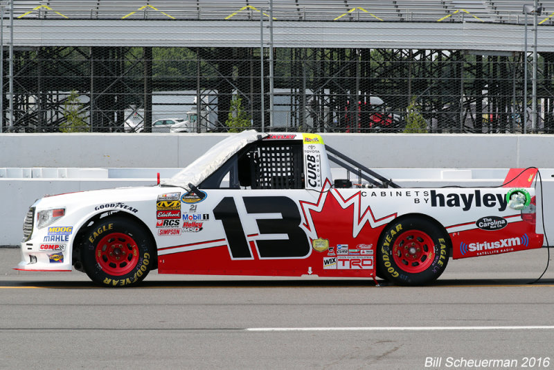 Cameron Hayley Truck at Pocono 2016, 2nd Place finish