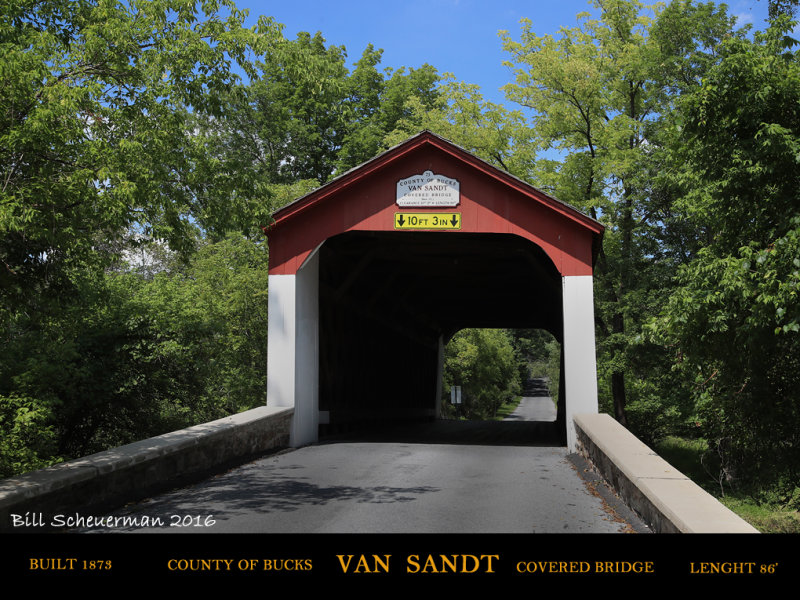Van Sandt Covered Bridge, PA