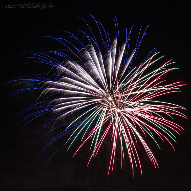 Theresienfest Hildburghausen 2014 - Feuerwerk 3