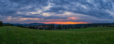 Sonnenuntergang Hildburghausen