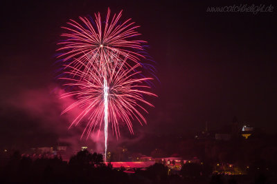 Theresienfest Hildburghausen 2014 - Feuerwerk 7