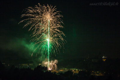 Theresienfest Hildburghausen 2014 - Feuerwerk 8