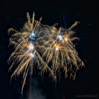 Theresienfest Hildburghausen 2015 - Feuerwerk 18