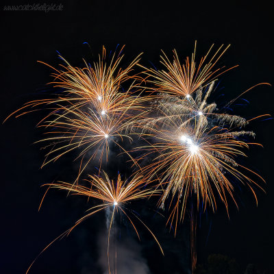 Theresienfest Hildburghausen 2015 - Feuerwerk 23