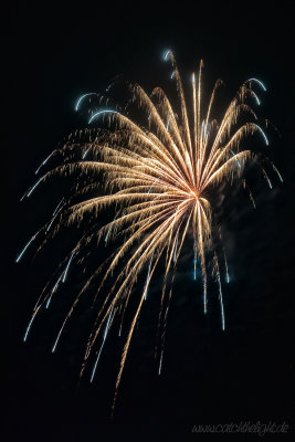 Theresienfest Hildburghausen 2015 - Feuerwerk 27