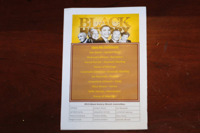 2015 Black History 'Closing Ceremony'