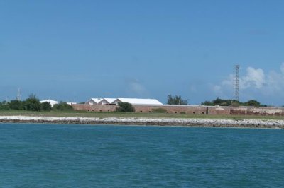 Key West, Fort Zachery Taylor from the water