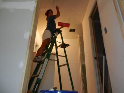 Painting all the ceilings