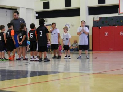 Reilly and Jace's basketball game