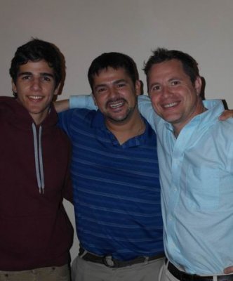 Gabe, Alan and Dennis Cousins