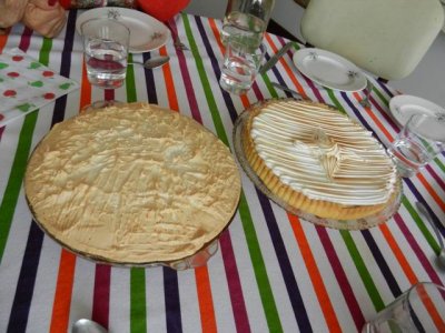 Gathering at Aris place- Lima pies