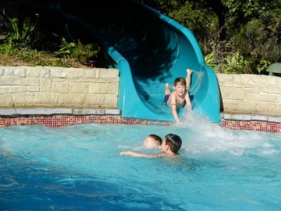 At Wild Oat Ranch Pool fun