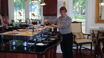 At the assisted living home