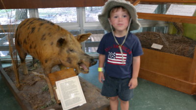 Will at the Nature Center