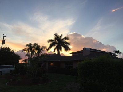Sunset Friday night