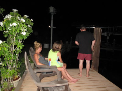 Night fishing