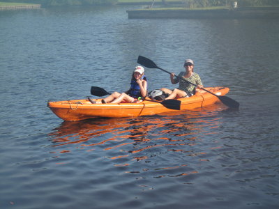 Kayaking with Libby