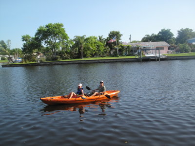 Kayaking with Libby