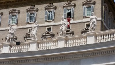 Sunday mass with Pope Francis