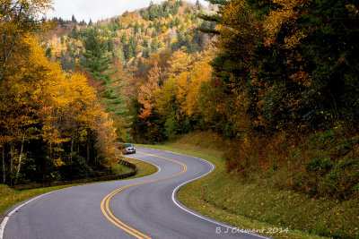 Hwy 411 going down to Cherokee NC