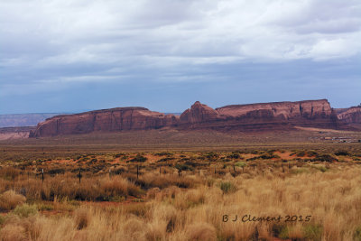 Along Monument Valley Road