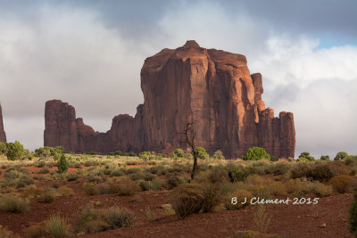 In Monument Valley