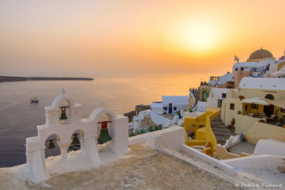 Coucher de soleil sur Oia