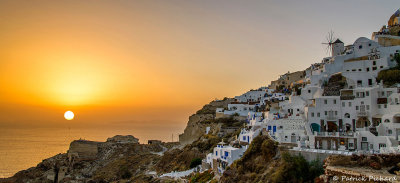 Coucher de soleil sur Oia