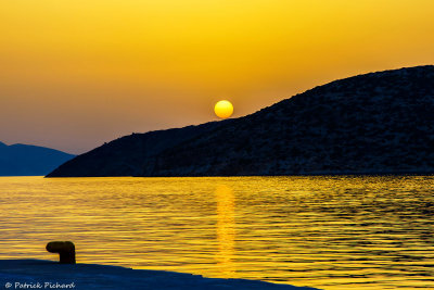 Coucher de soleil  Katapola