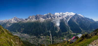 Panoramique de la valle depuis Belachat
