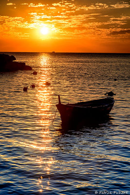 Coucher de soleil  Riomaggiore