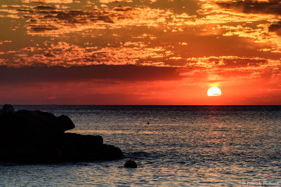 Coucher de soleil  Riomaggiore