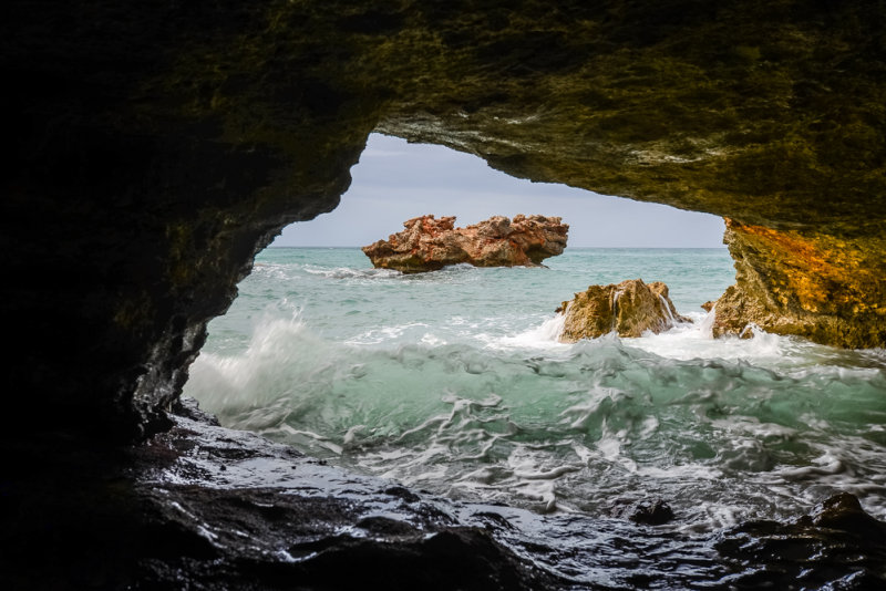 From the cave