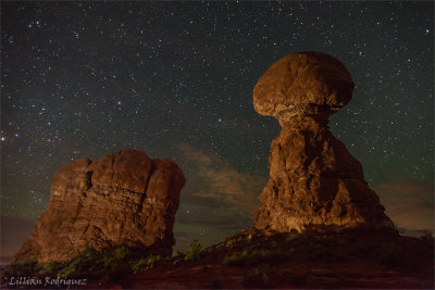 Painted Balanced Rock