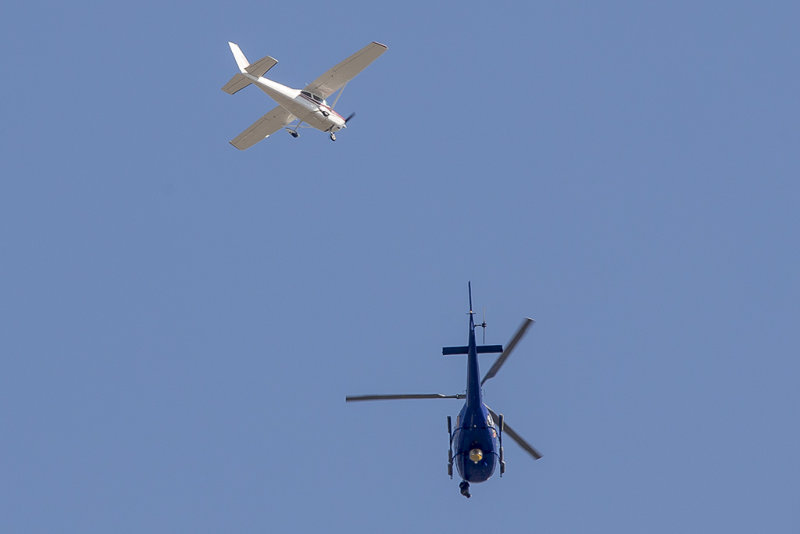 5/8/2013  Plane and helicopter