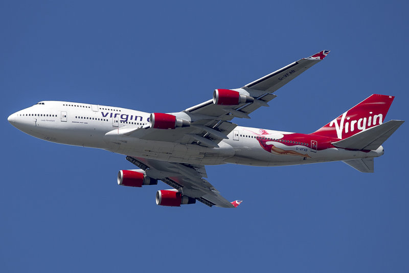Virgin Atlantic Airways Boeing 747-4Q8 Lady Penelope G-VFAB