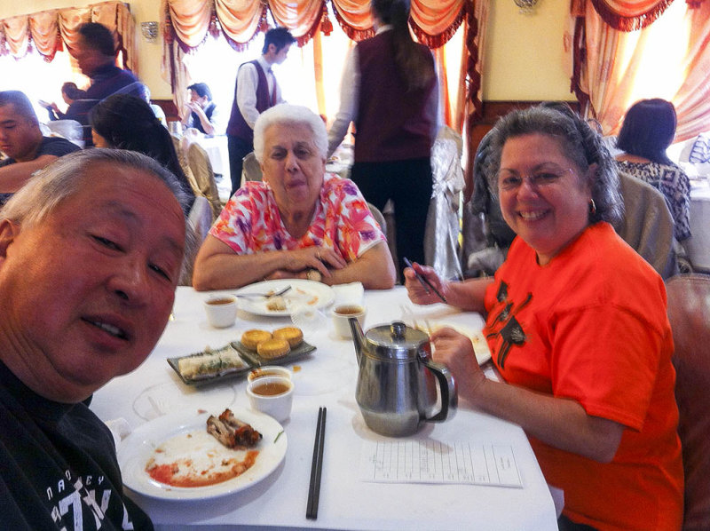 9/22/2013  Dim Sum lunch with Suzy and her mother