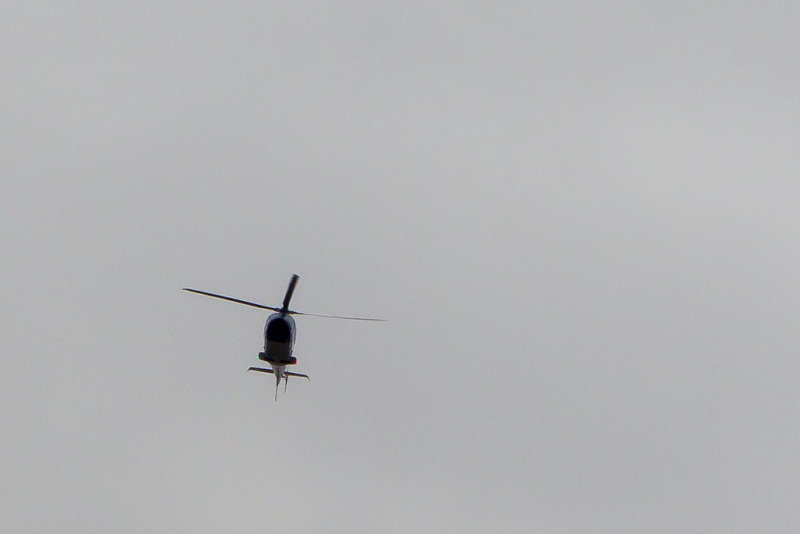 2/6/2014  Helicopter overhead