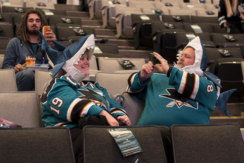 San Jose Shark fans