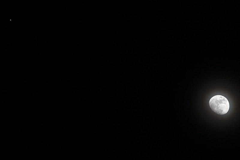2/10/2014  Moon and Jupiter