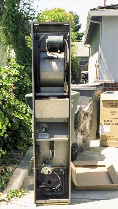 Old Custom-Aire Natural Gas furnace