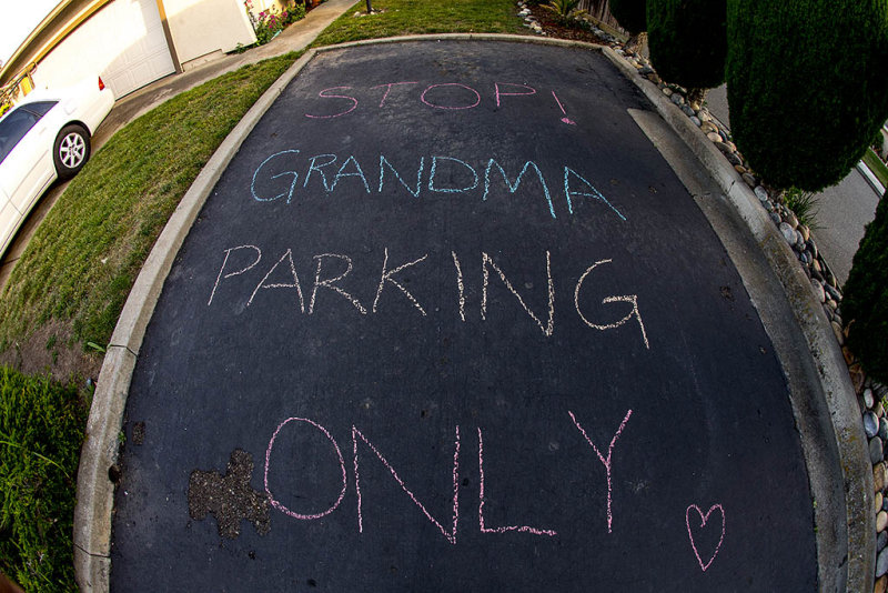 5/12/2014  Grandma Parking Only