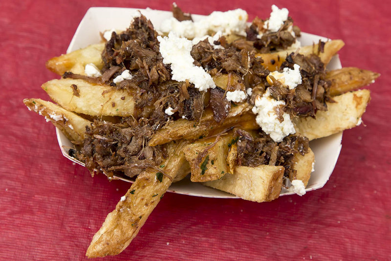 9/21/2014   Lamb Poutine at Eat Real Festival Oakland