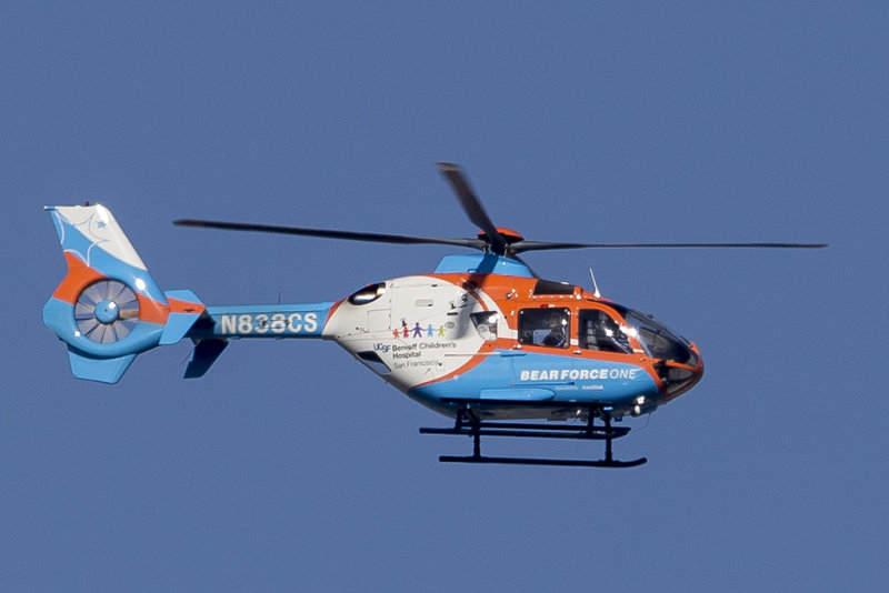 2/9/2015  California Shock Trauma Air Rescue (CALSTAR) Eurocopter Deutschland GMBH EC 135 P2+ Bear Force One N838CS